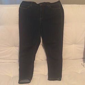 LULAROE SIZE 34 PANT DARK BLUE